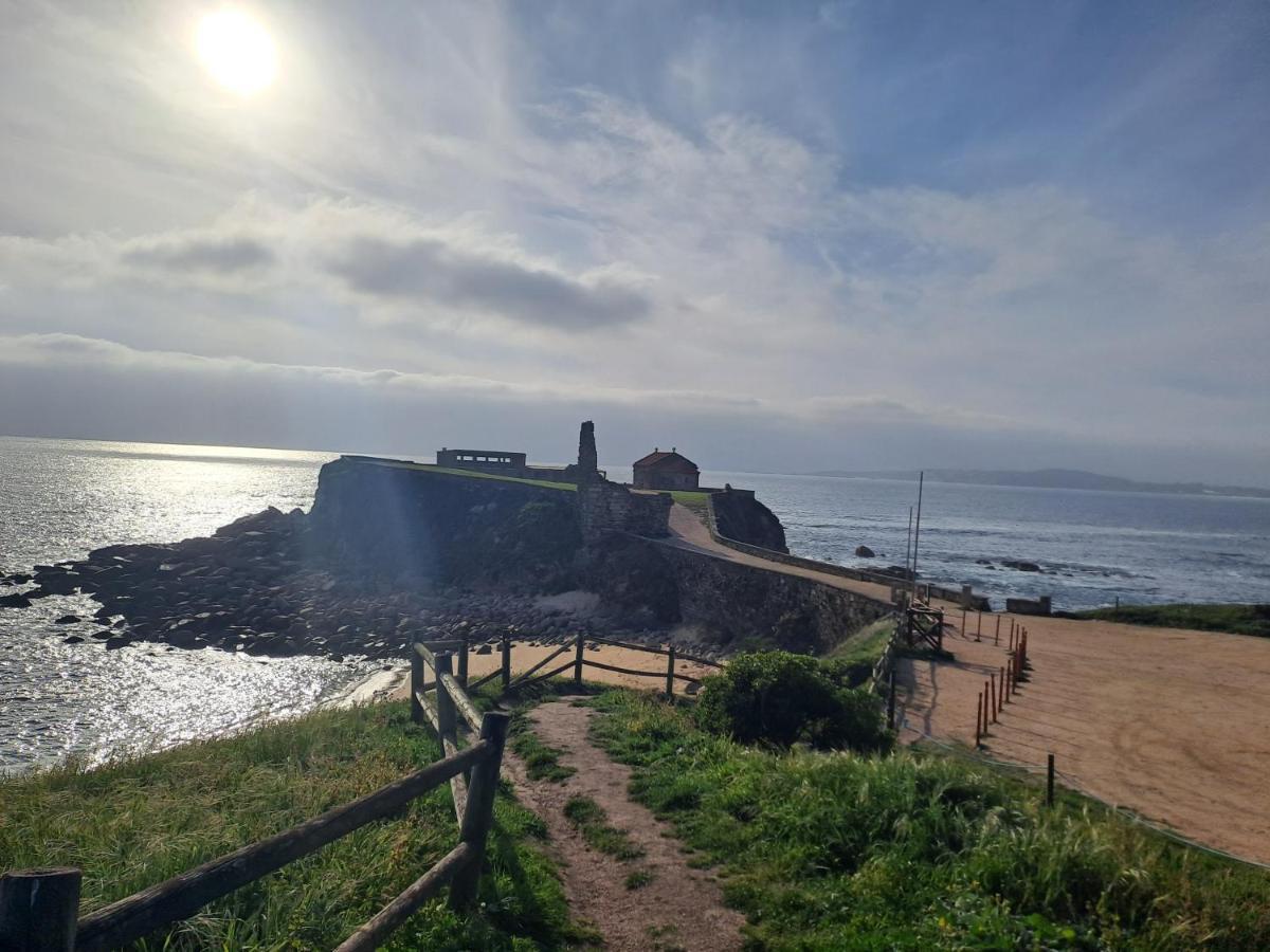 Desconectaengalicia La Lanzada, 200M Playa Leilighet Playa de la Lanzada Eksteriør bilde